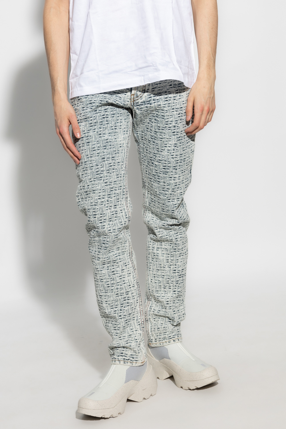 Dior Homme x KAWS Slim Fit Bee Jean - SchaferandweinerShops